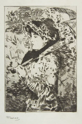 Jeanne (Spring) by Edouard Manet, print, 1882