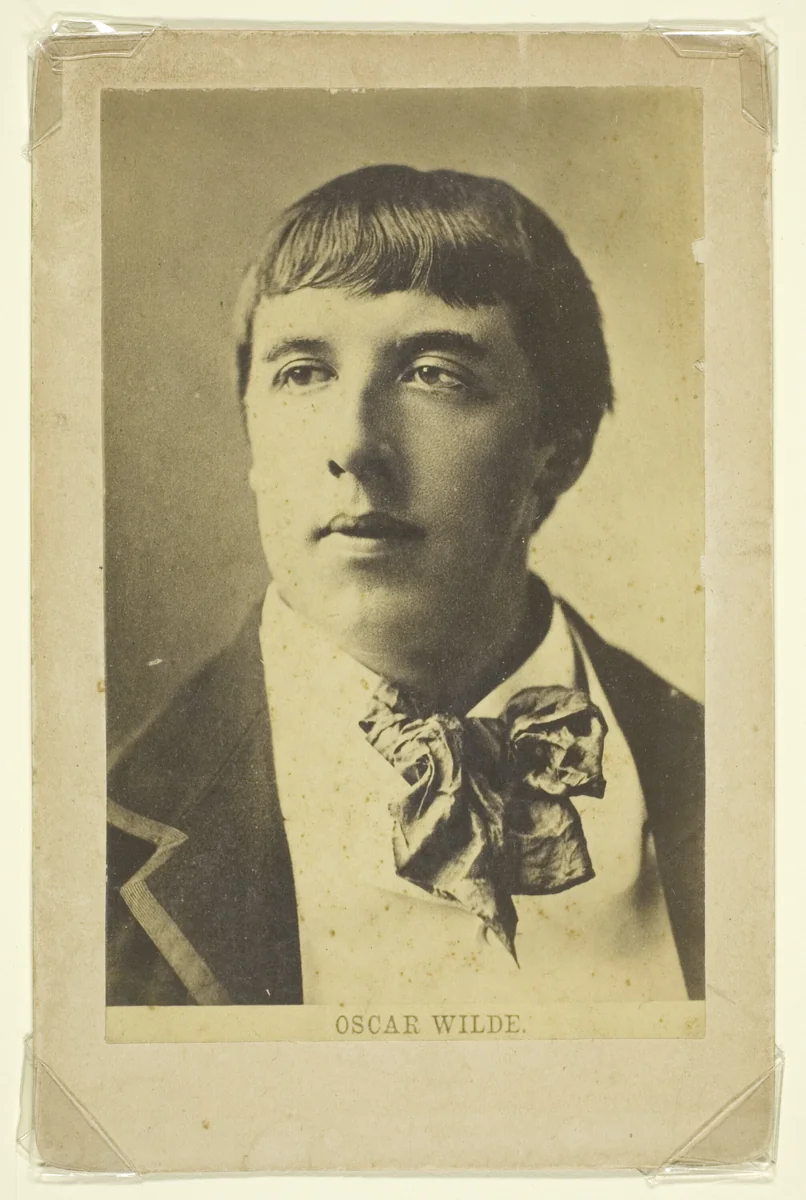 Untitled (Portrait of Oscar Wilde as a young man) by Artist Unknown, photograph, 1875-1885