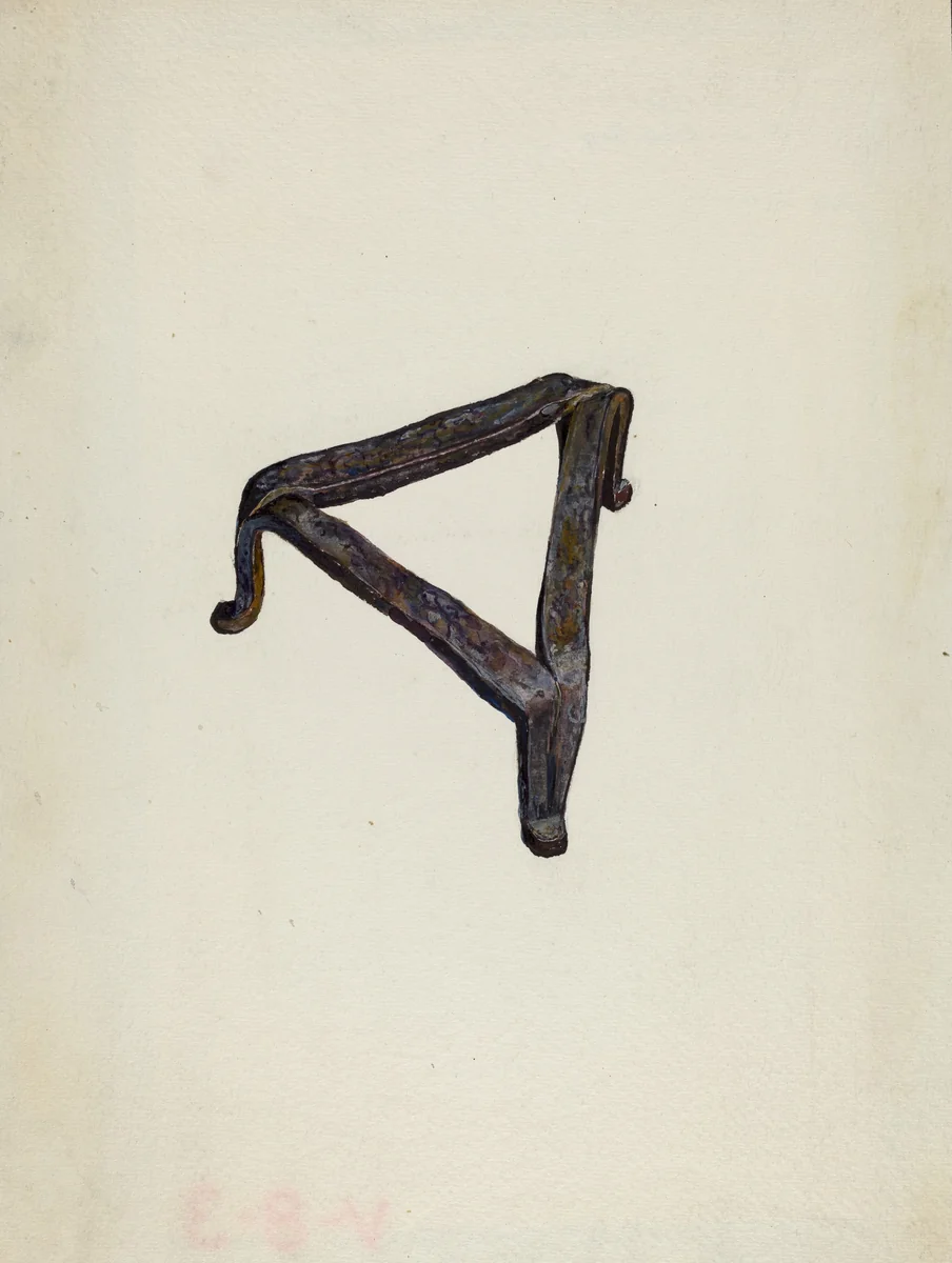 Trivet by Edna Crenshaw Rex, index of american design, 1935-1942