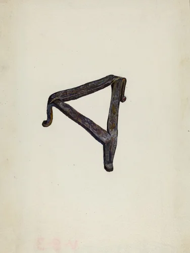 Trivet by Edna Crenshaw Rex, index of american design, 1935-1942