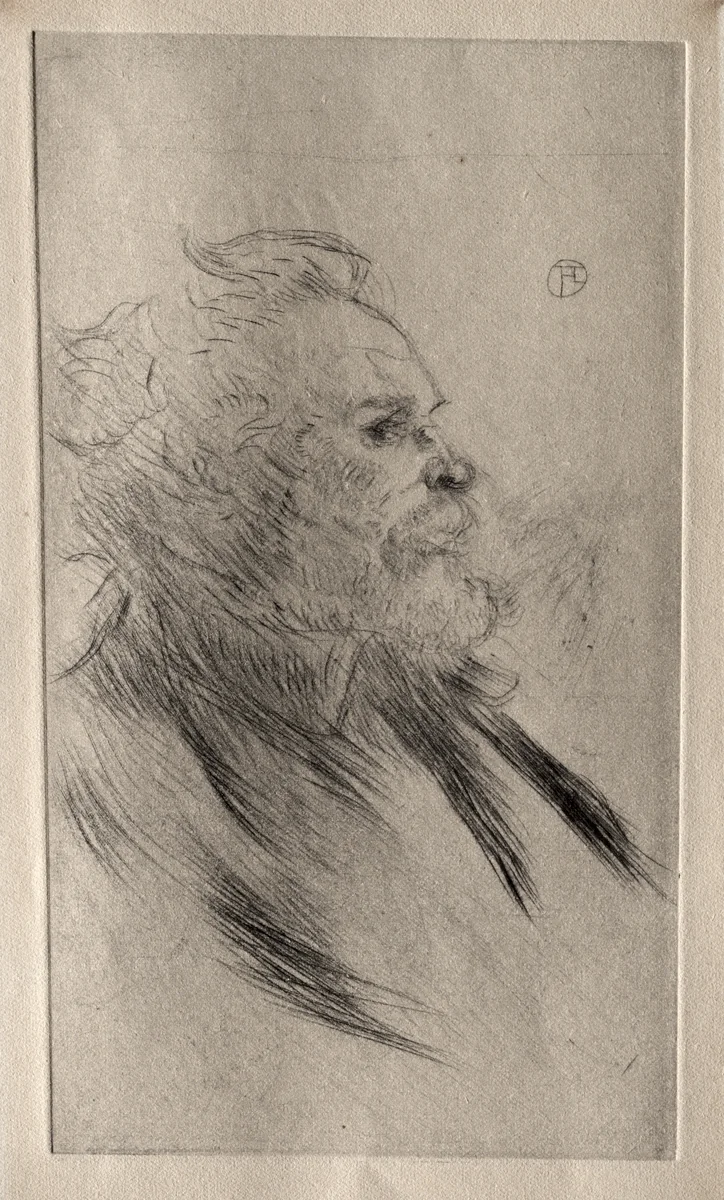 Charles Maurin by Henri de Toulouse-Lautrec, print, 1898