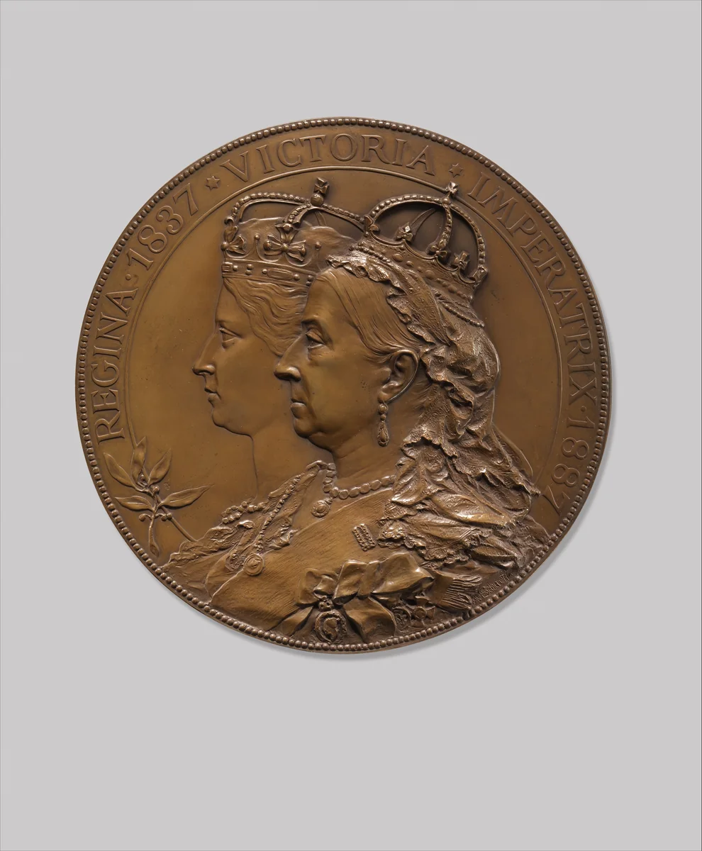 Queen Victoria’s Jubilee, 1887 by Anton Scharff, metalwork, 1887