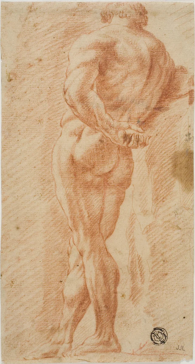 Farnese Hercules by Unknown Artist, drawing, 1700-1799