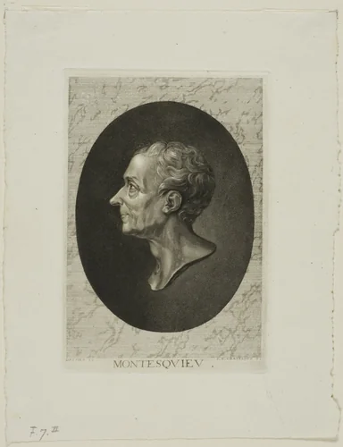 Montesquieu by Jean-Baptiste de Grateloup, print, 1755-1817