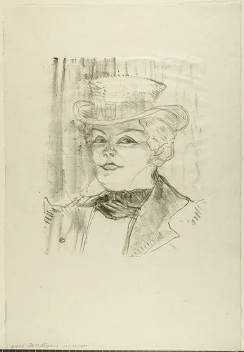 Madame Réjane by Henri de Toulouse-Lautrec, print, 1898
