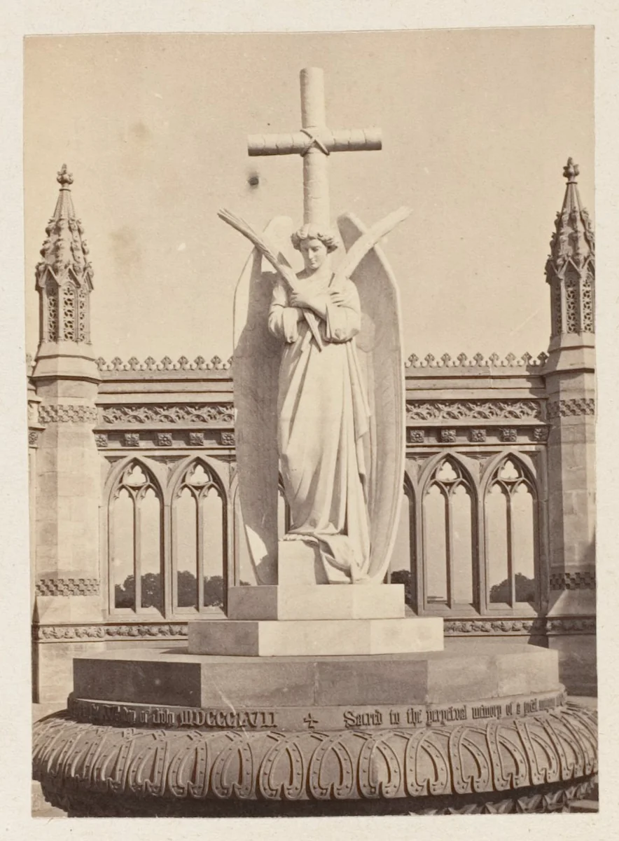 [Kanpur Memorial] by R. B. Hill, photograph, 1850-1859
