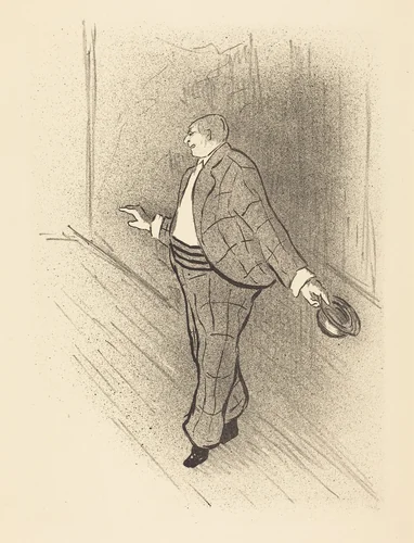 American Singer (Chanteur americain) by Henri Gabriel Ibels, portfolio, 1893