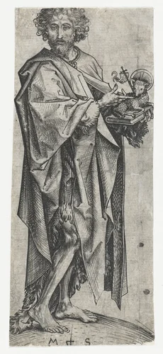 Johannes de Doper by Unknown, print, 1470-1491