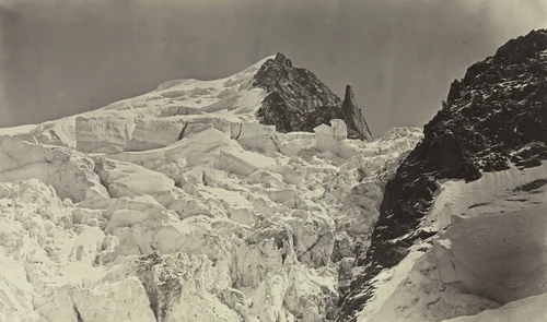 Mount Maudit, Savoy by Auguste-Rosalie Bisson, photograph, 1860