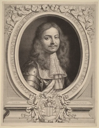 Charles de Houel de Morainville by Peter Ludwig van Schuppen, print, 1668