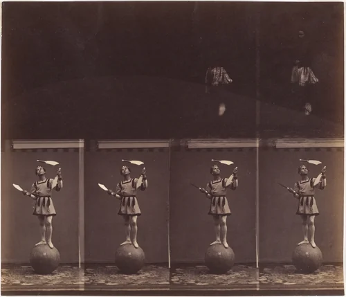 The Juggler Manoel by André Adolphe-Eugène Disdéri, photograph, 1861