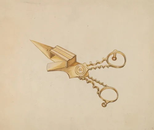 Snuffer by Hester Duany, index of american design, 1936