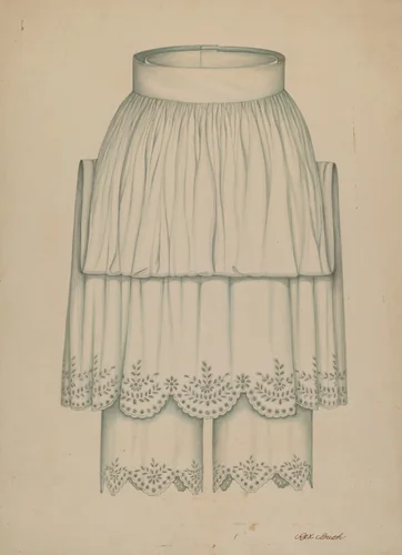 Petticoat and Pantalettes by Rex F. Bush, index of american design, 1938