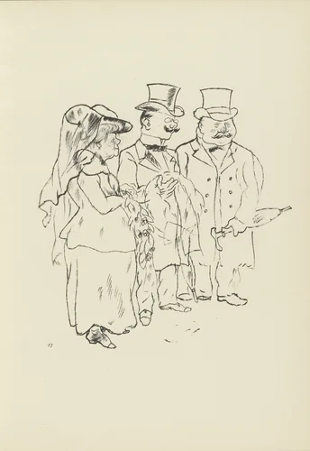 Hinterbliebene (plate, folio 17) from Ecce Homo by George Grosz, illustrated book, 1922