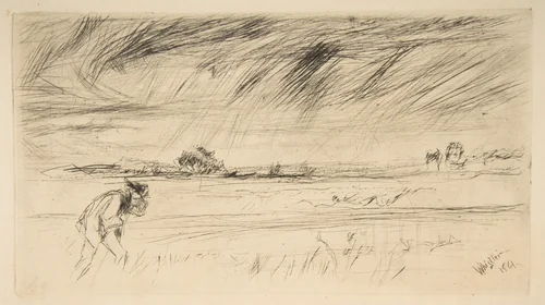 The Storm by James McNeill Whistler, print, 1861