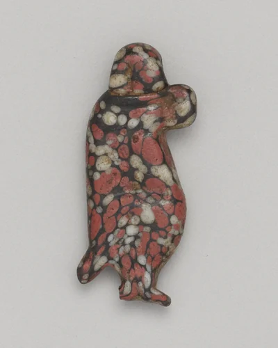 Amulet of Taweret by Egyptian, metalwork, -1336