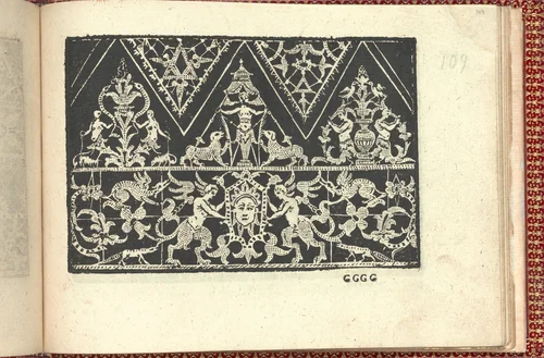 Corona delle Nobili et Virtuose Donne: Libro I-IV, page 109 (recto) by Cesare Vecellio, book, 1601