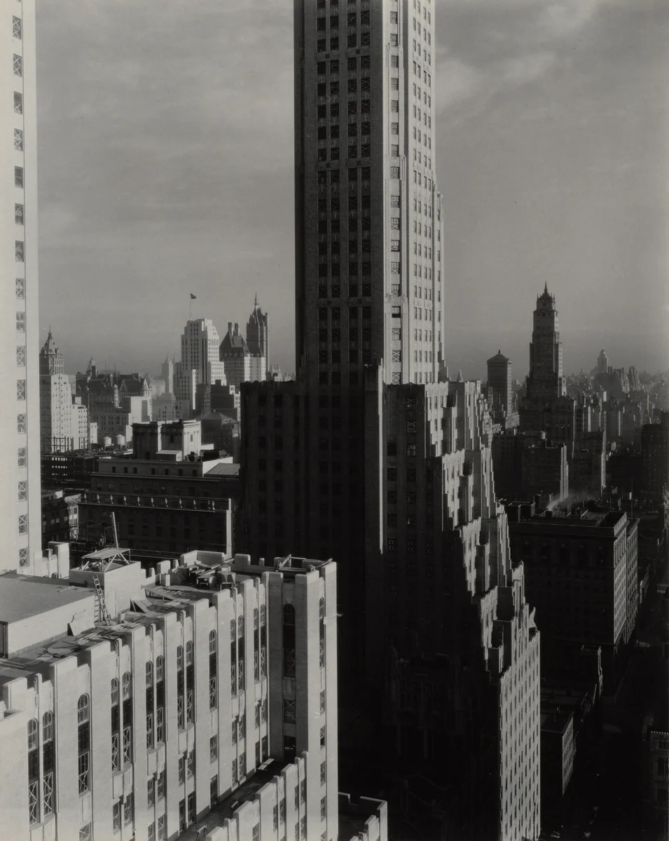 From My Window at the Shelton, North by Alfred Stieglitz, photograph, 1931