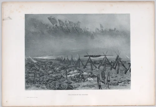 The Dream of the Soldier by Edouard Detaille, print, 1889