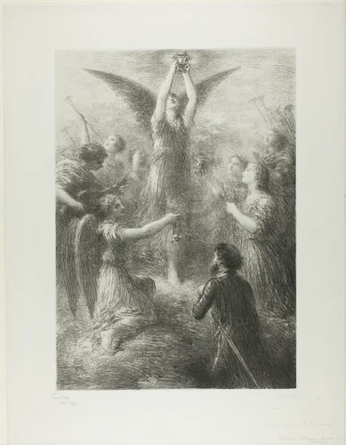 Prelude to Lohengrin, second plate by Henri Fantin-Latour, print, 1898