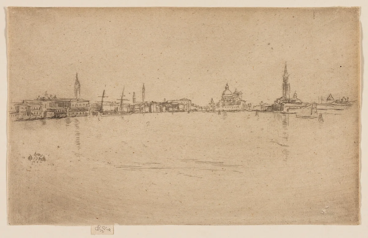 Salute Dawn by James McNeill Whistler, print, 1879-1880