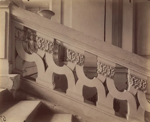 Maisons-Lafitte-château by Eugène Atget, photograph, 1910