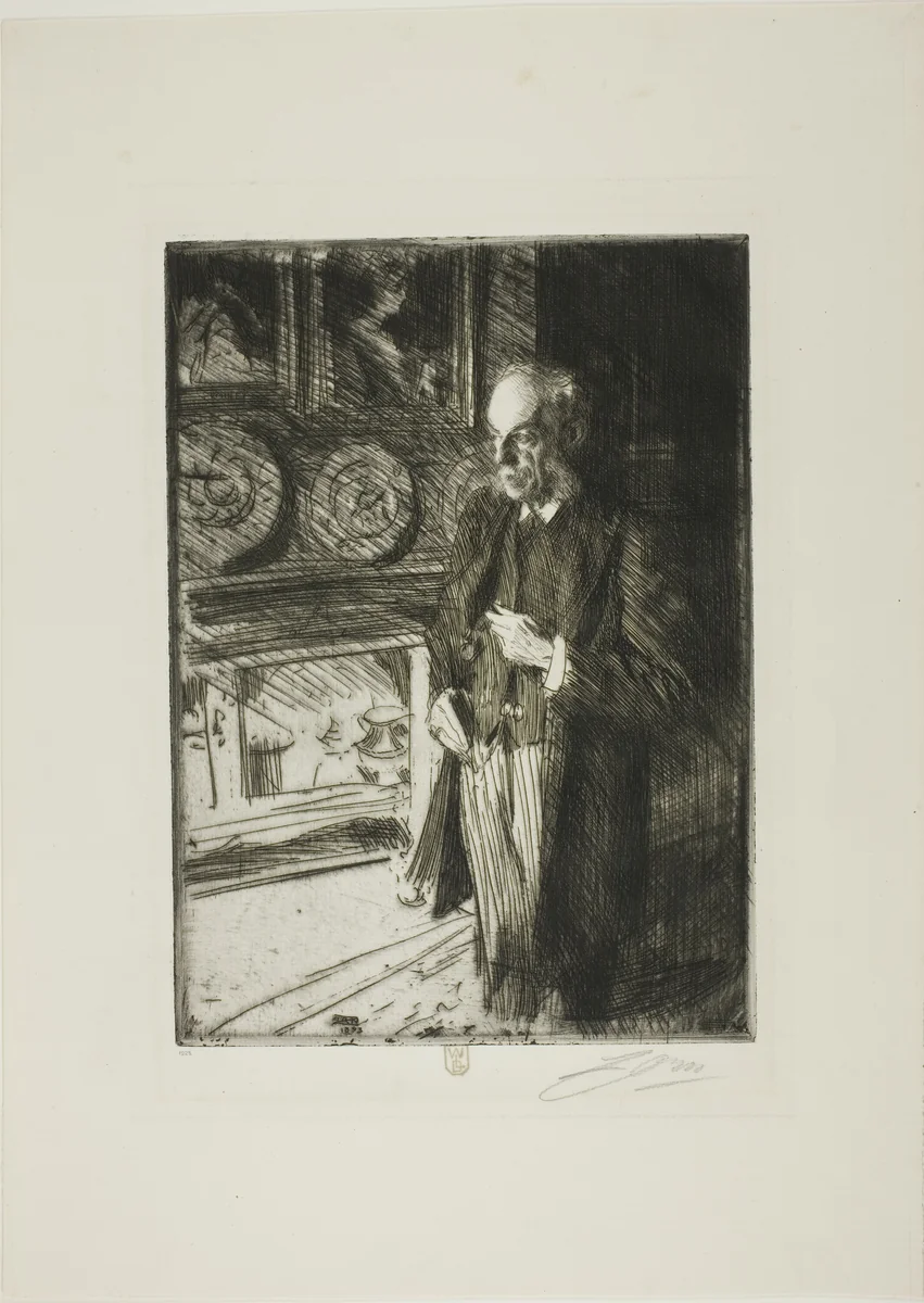Henry Marquand by Anders Zorn, print, 1893