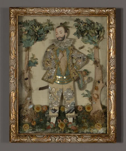 Needlepoint Picture by France, textile, 1801-1900