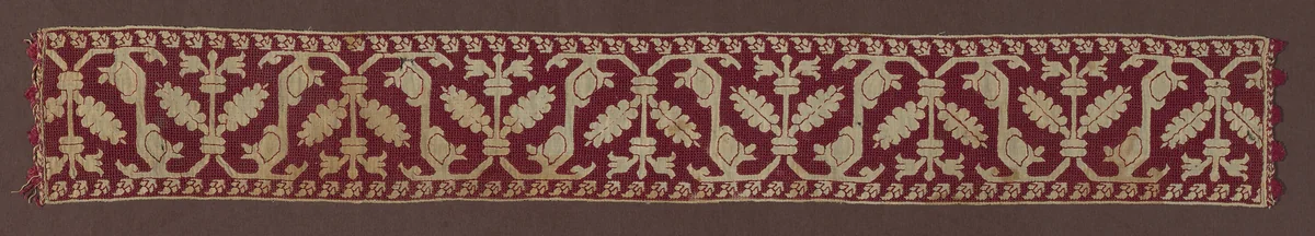 Border by Italy, textile, 1601-1625