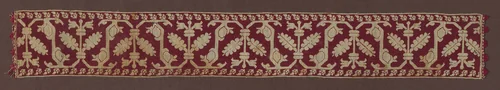 Border by Italy, textile, 1601-1625