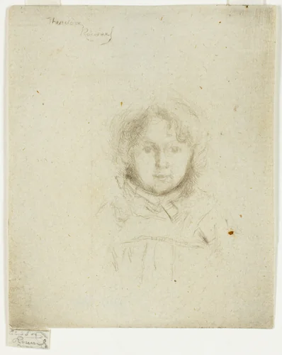 Little Paul (February 6th, 1889) by Theodore Roussel, print, 1889