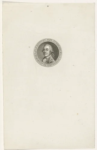Portret van Pieter Johan van Berckel by Abraham Jacobsz. Hulk, print, 1787