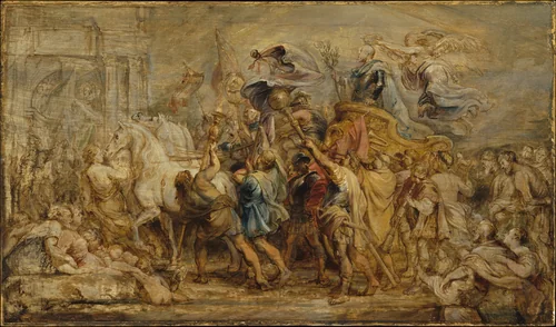 The Triumph of Henry IV by Peter Paul Rubens, painting, 1625-1635