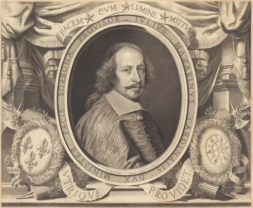 Cardinal Jules Mazarin by Robert Nanteuil
Pierre Mignard I, print, 1660