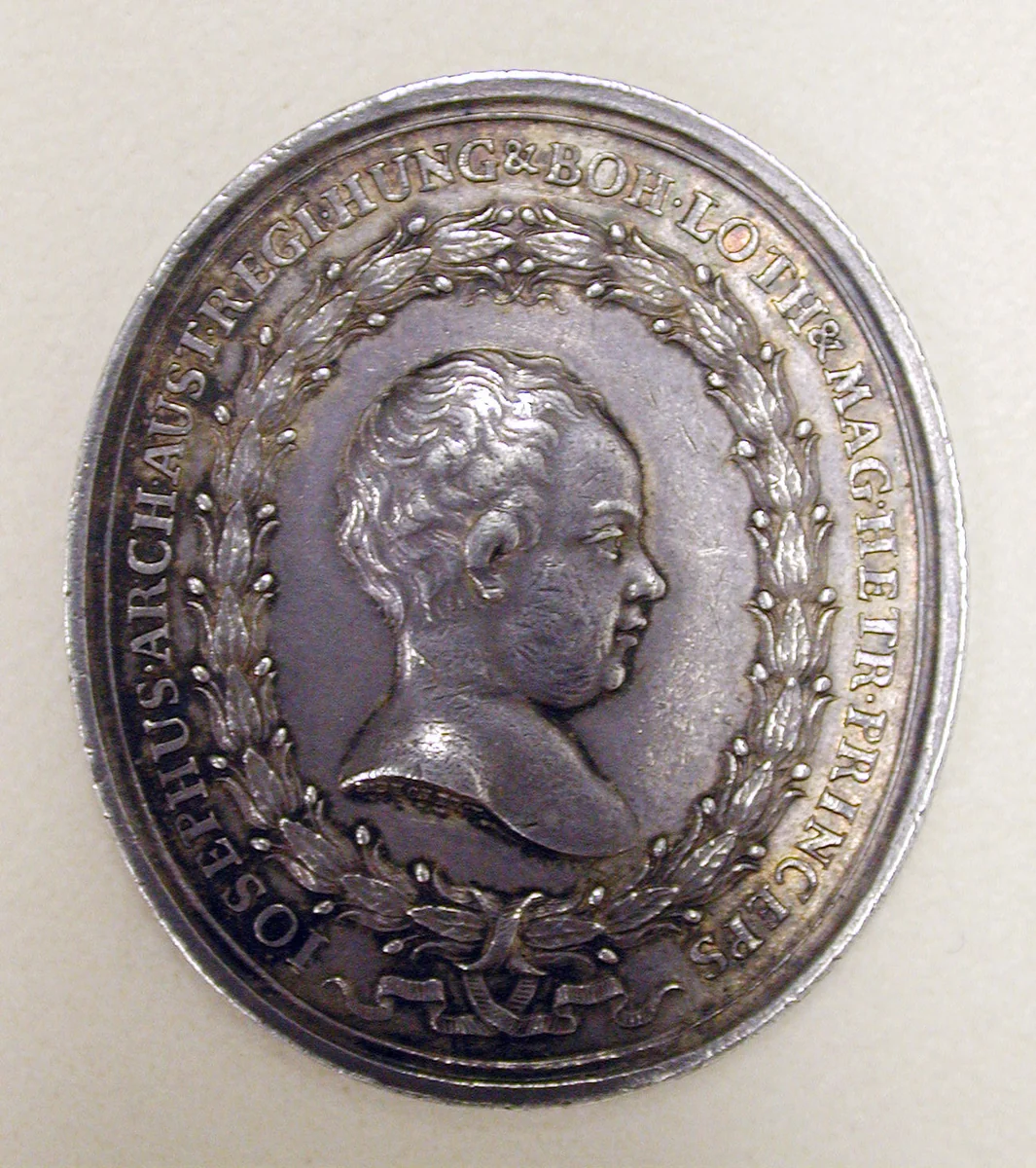 The Birth of Archduke Joseph by D. Becker, metalwork, 1741