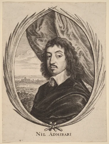 Sir John Wildman by Wenceslaus Hollar, print, 1607-1677