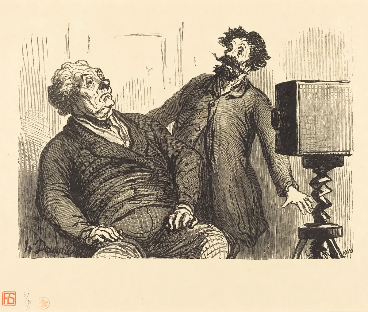 Photographes et photographies by Charles Maurand; Honoré Daumier, portfolio, 1862