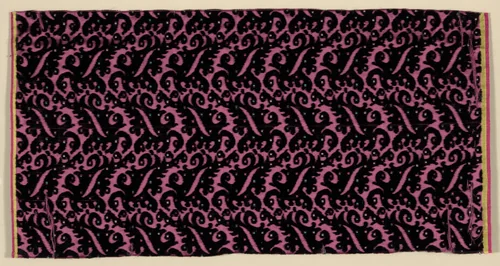 Fragment by Gertrude Rapp, textile, 1838-1855