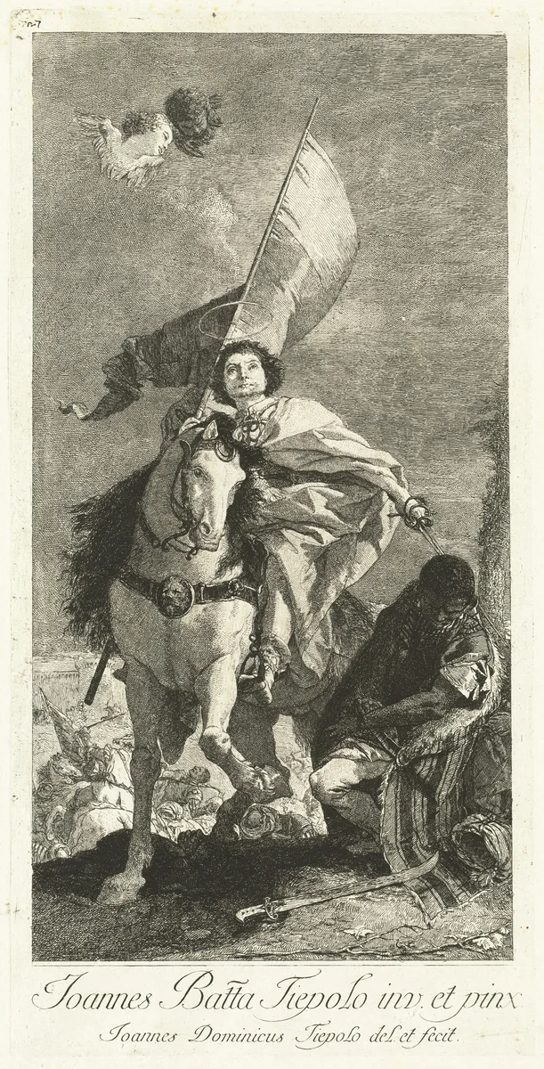 Saint James of Compostela by Giovanni Domenico Tiepolo
Giovanni Battista Tiepolo, print, 1727-1804