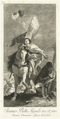 Saint James of Compostela by Giovanni Domenico Tiepolo
Giovanni Battista Tiepolo, print, 1727-1804