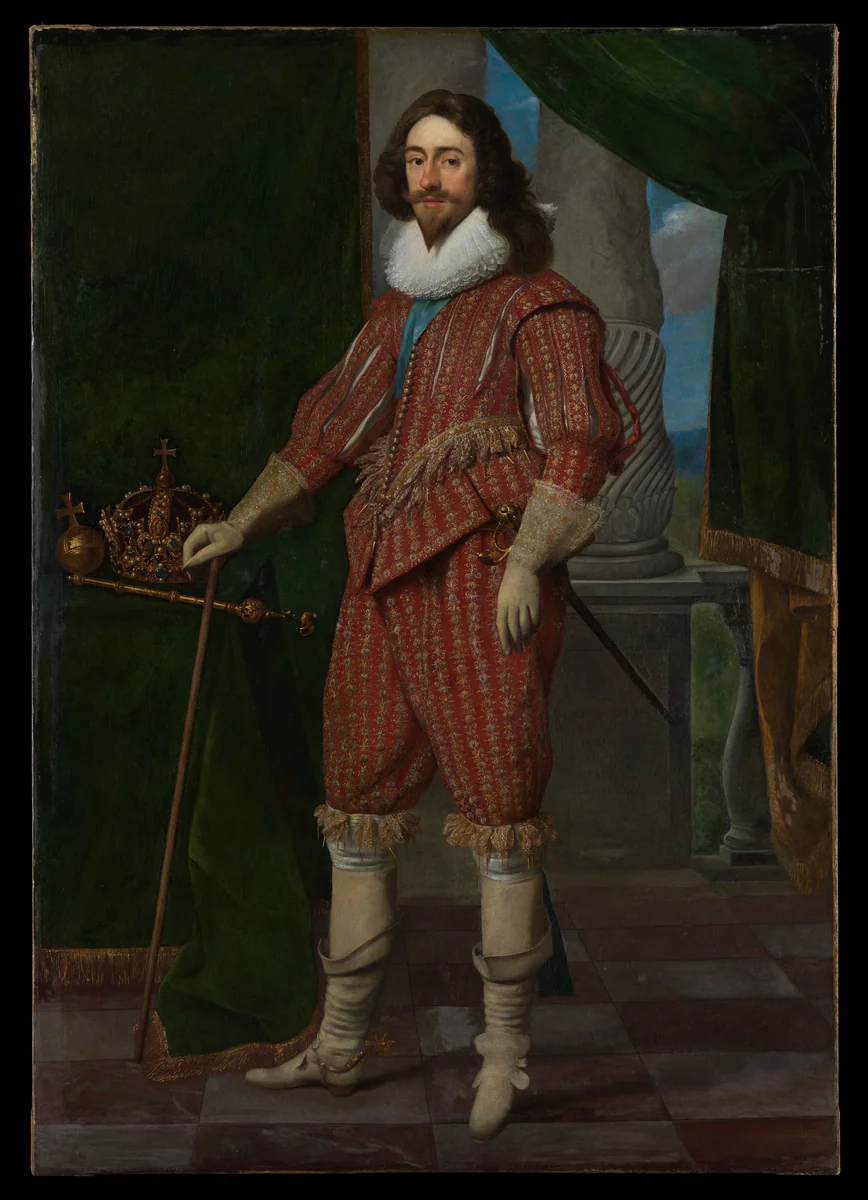 Charles I (1600–1649), King of England by Daniël Mijtens, painting, 1629