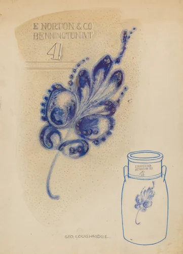 Churn by George Loughridge, index of american design, 1937