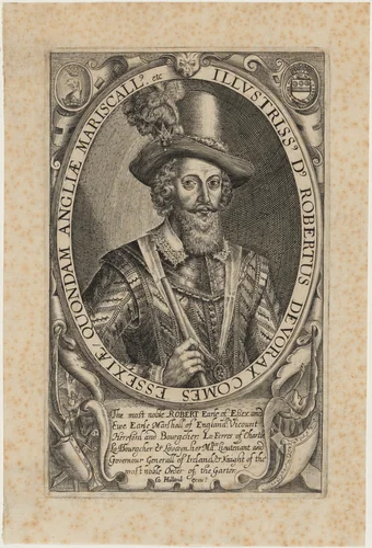 Robert Devereux, Second Earl of Essex by Unknown 19th Century, print, 1800-1899