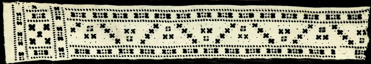 Insertion (Incomplete) by Italy, textile, 1875-1900