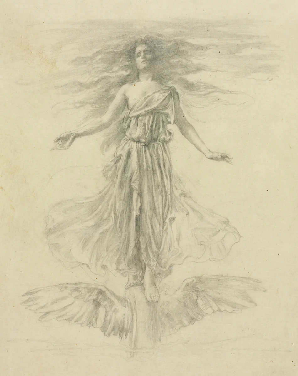 Fortune by John La Farge, drawing, 1901