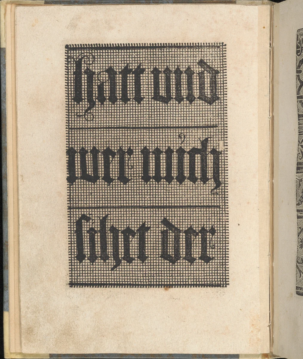 Ein ney Furmbüchlein, Page 10, verso by Johann Schönsperger, book, 1520-1530