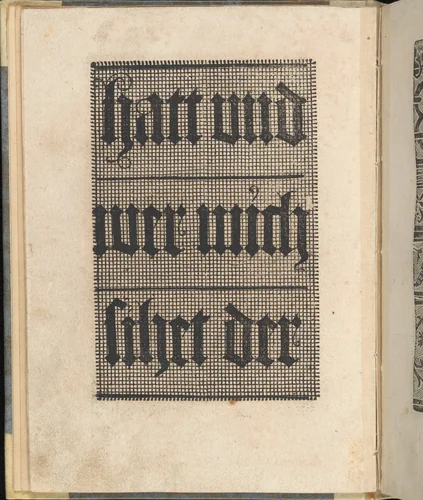 Ein ney Furmbüchlein, Page 10, verso by Johann Schönsperger, book, 1520-1530