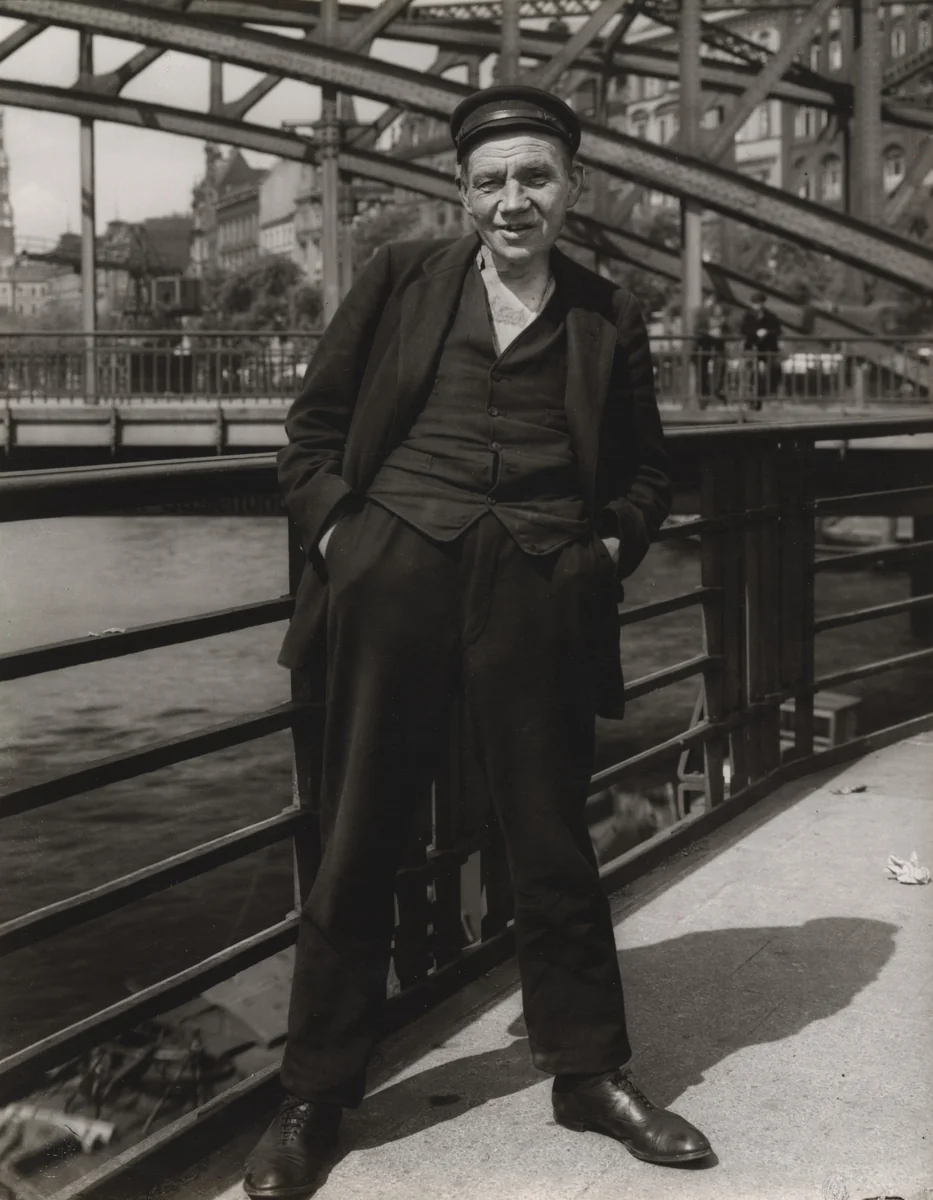 Unemployed Sailor by August Sander, photograph, 1928