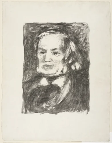 Richard Wagner by Pierre-Auguste Renoir, print, 1900