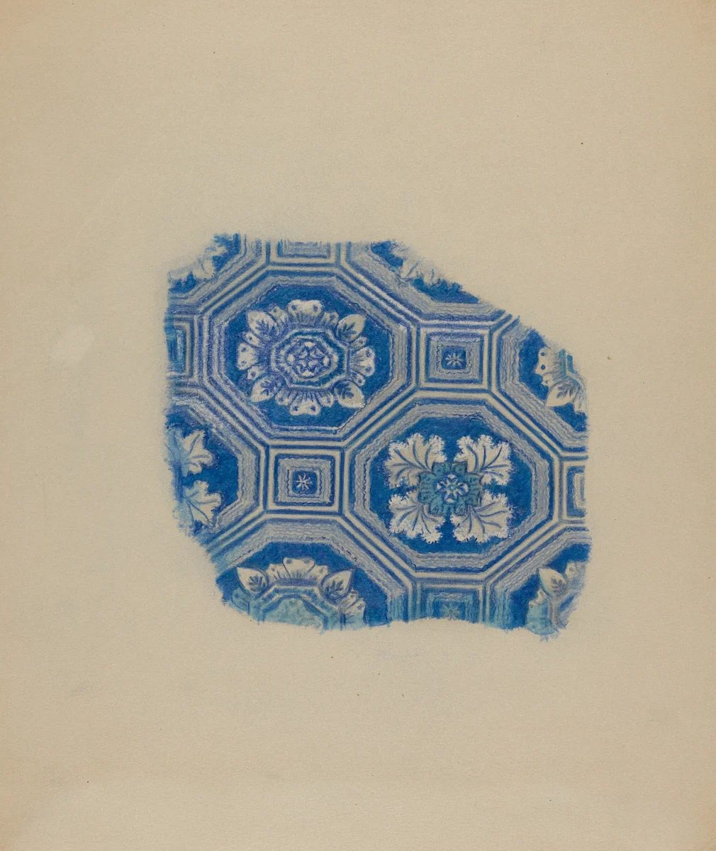 Coverlet by Eva Wilson, index of american design, 1937